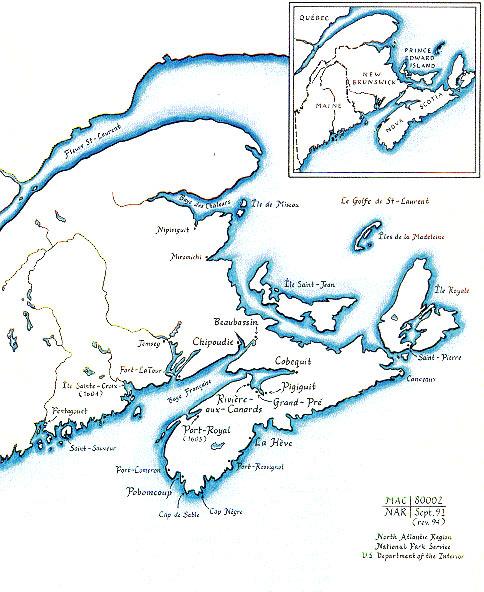 Seventeenth-Century Acadia: Settlements & Outposts